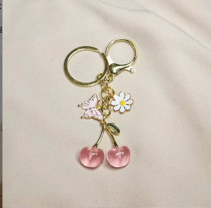 Cherry Keychains